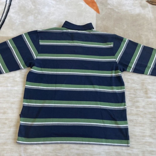 Giovanni Galli men's long-sleeve blouse used, blue and green