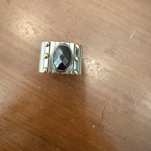 Nomination γυναικείος δαχτυλίδι από ανοξείδωτο ατσάλι με χρυσό και μαύρο