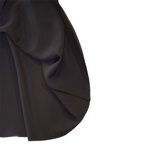 3.1 Phillip Lim Black Asymmetric Draped Sleeveless Blouse US 6 Medium