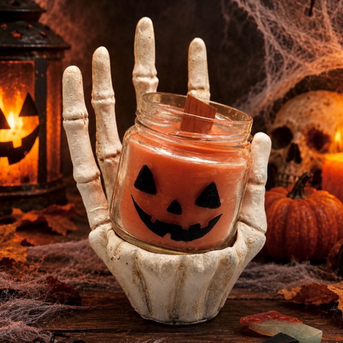 Χειροποίητο αρωματικό κερί Halloween