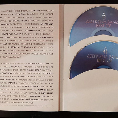 Despina Vandi Best Of 2CD and karaoke DVD like new