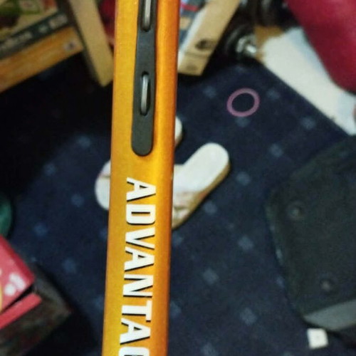 Prince Advantage 25 tennis racket used, orange