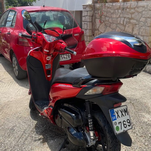 Honda SH 300i 2008 μεταχειρισμένο, κόκκινο σκούτερ 300 cc