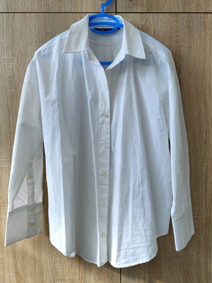 Zara women's white shirt like new