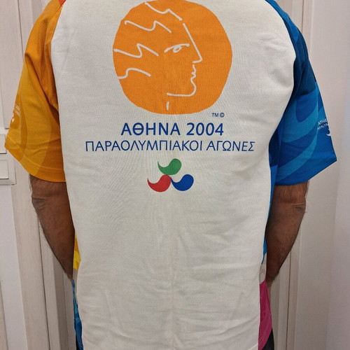 T shirt Paralympic Games Athens 2004 like new