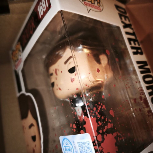 Dexter Morgan Bloody Funko Pop vinyl figure