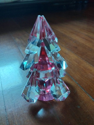 Decorative crystal tree like new