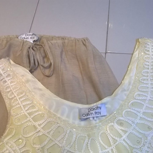 Dorothy Calvin Ray pants and blouse set used
