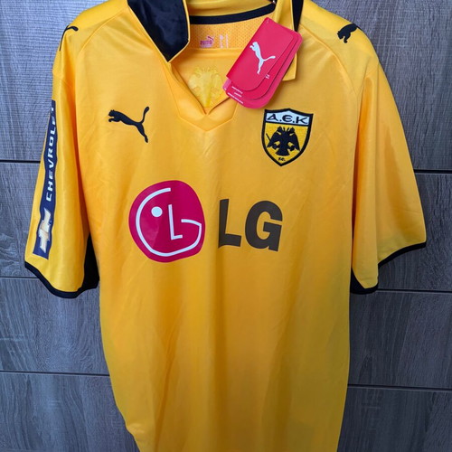 AEK football jersey, large, authentic