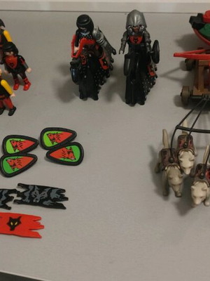 Playmobil Ιππότες Λύκοι μεταχειρισμένοι σετ