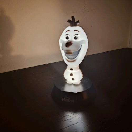 Disney Olaf Icon Light lamp like new