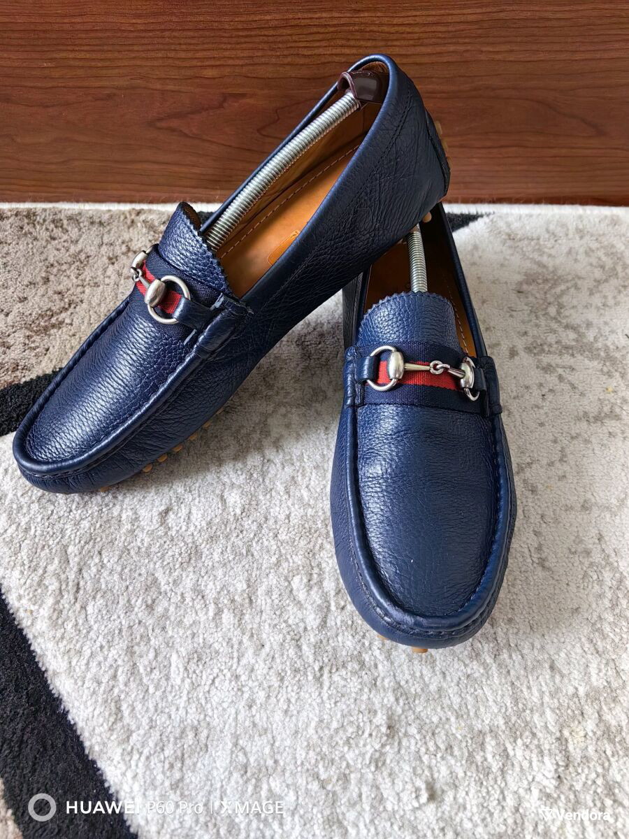 Gucci loafers used, size 42.5, blue…