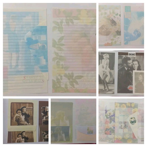 Letter collection new, many sets with sheet and envelope