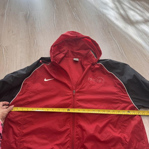 Nike Team 90s Windbreaker Jacket men's size 2XL used red