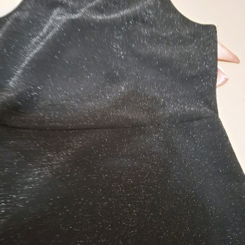 Dress with rhinestones black, like new, size S by Tally Weijl