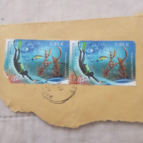 Stamp collection used, part 2, mini collection