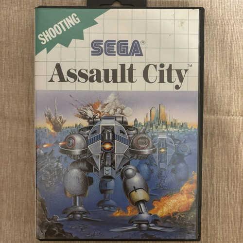 Assault City SEGA Master System complete