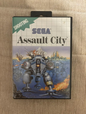 Assault City SEGA Master System complete