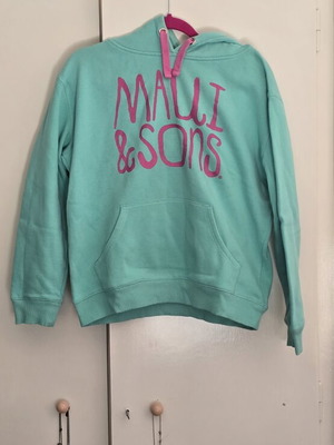 Maui & Sons Mint Green Hoodie size L used
