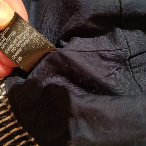 Marks and Spencer striped and double face cotton hats like new