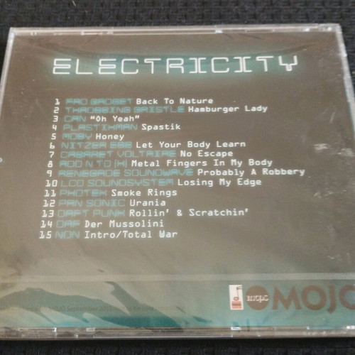 Va Electricity CD new, electronic music