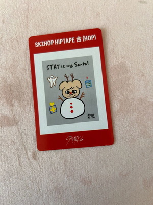 Stray kids hop puppyM αυτοκόλλητο official σε άριστη κατάσταση