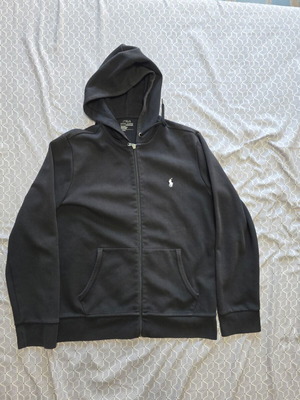 Φούτερ Polo Ralph Lauren μεταχειρισμένο, μέγεθος M, μαύρο