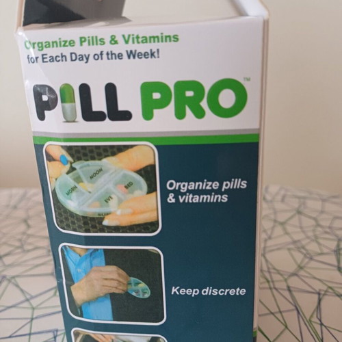 Pill organizer for 7 days new, 4 doses per day