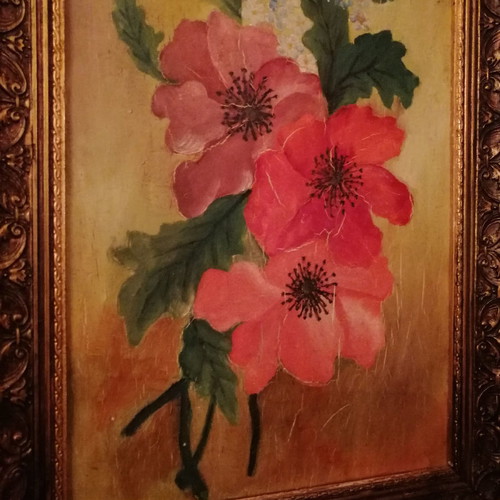 Vintage Wildflower Frame