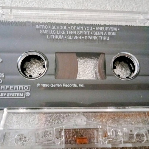 Nirvana From The Muddy Banks Of The Wishkah cassette tape used