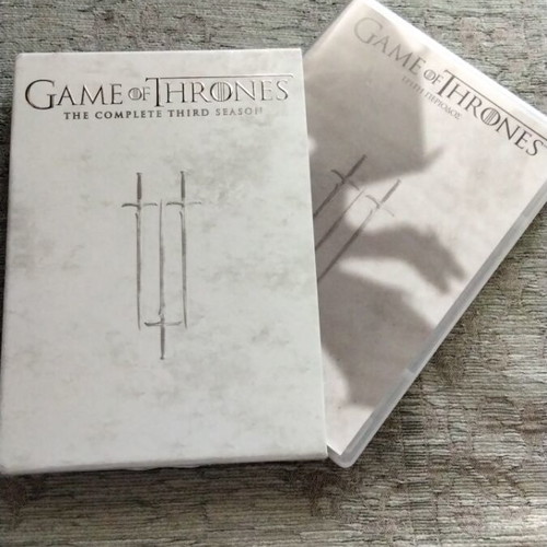 Game of Thrones Season 3 DVD used with Greek subtitles