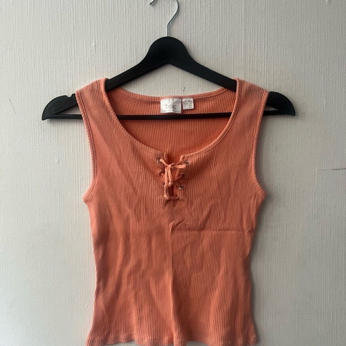 H&M top used, pink, size S-M