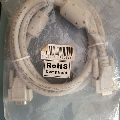 VGA cable new with RoHS certification
