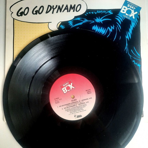 Cleo Go Go Dynamo 12" vinyl like new, electronic