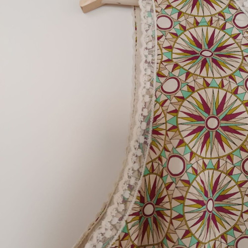 MULTICOLORED DRESS SHORT SIZE LARGE