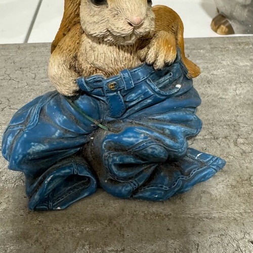 Decorative rabbit used with jeans 9 cm