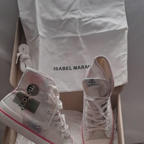 Isabel Marant Benkeen High-Top Tie-Dye Sneakers Size 39 New