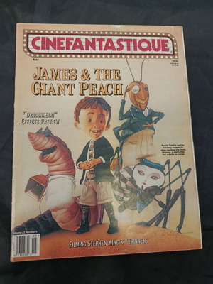 Cinefantastique περιοδικό Μαΐου με το James & the Giant Peach