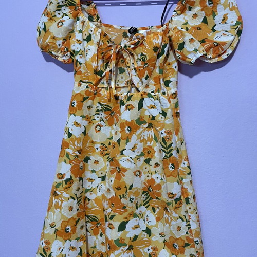 H&M floral dress, multicolored, XS
