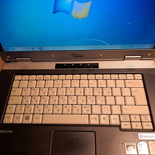 Fujitsu Siemens Amilo Pro 15.4" used laptop with charger and battery
