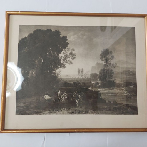 Claude Lorrain Landschaft Mit Der Flucht Nach Ägypten painting used
