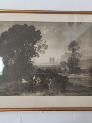 Claude Lorrain Landschaft Mit Der Flucht Nach Ägypten painting used
