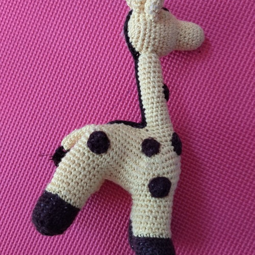 Handmade plush leopard like new