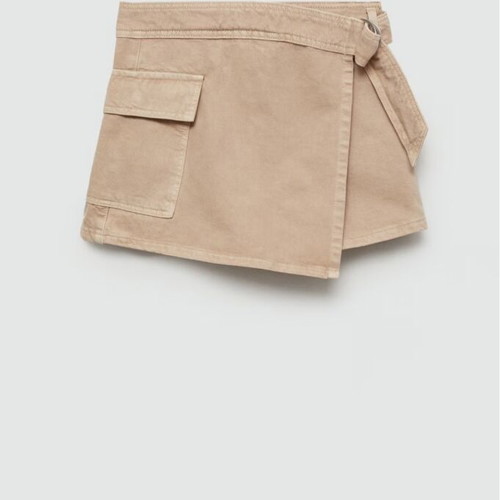 Mango denim skort new, beige, size XS