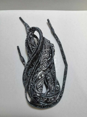 Laces with patterns new, length 120cm