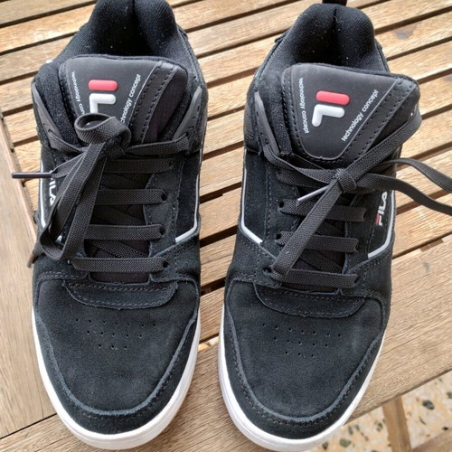 Fila sneakers No 39 black suede like new
