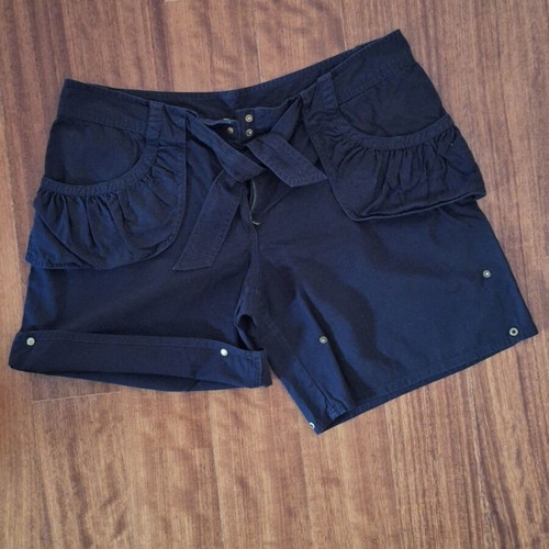 Moda Y2K Large Black Cotton Cargo Shorts like new