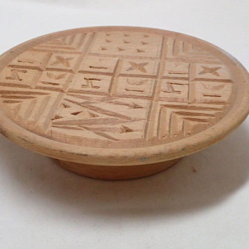 Orthodox wooden handmade prosphora stamp like new