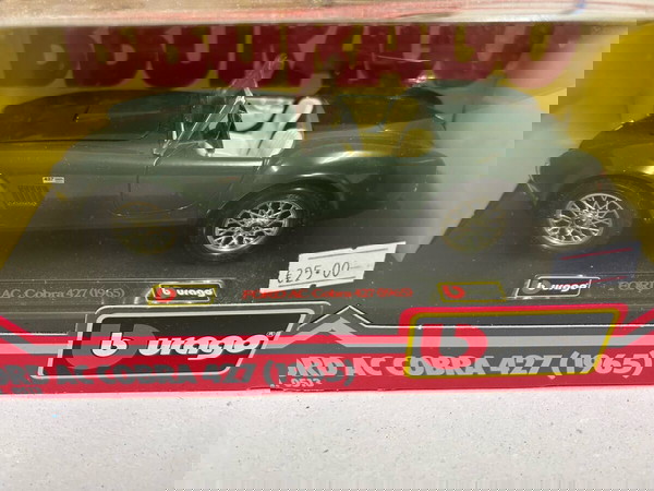 Burago 0513, Ford AC Cobra 427 (1965) Κλίμακα 1:24 Καινούργιο --Τιμή 20 ευρώ--