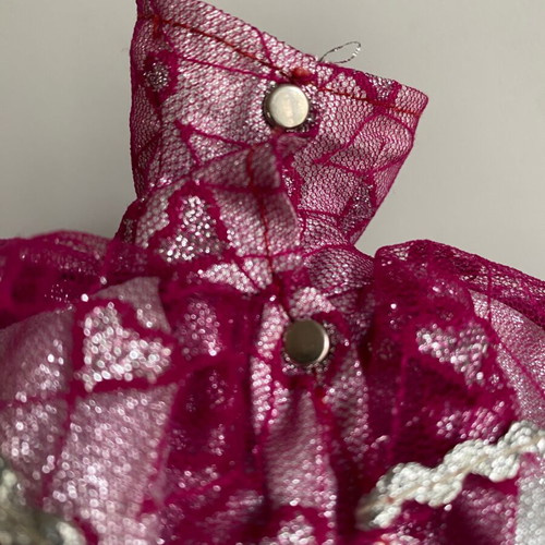 Vintage Puff Evening Dress for Bibi-Bo doll